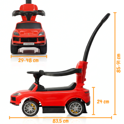 Porsche Cayenne Turbo S 3-in-1 - Rood