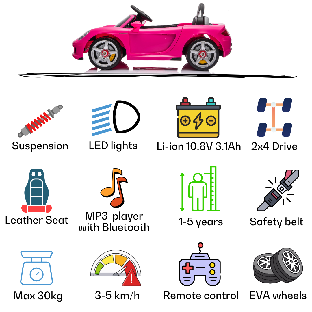 Porsche Carrera GT - Roze