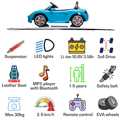 Porsche Carrera GT - Blauw