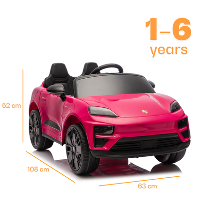 Porsche Macan Turbo - Roze