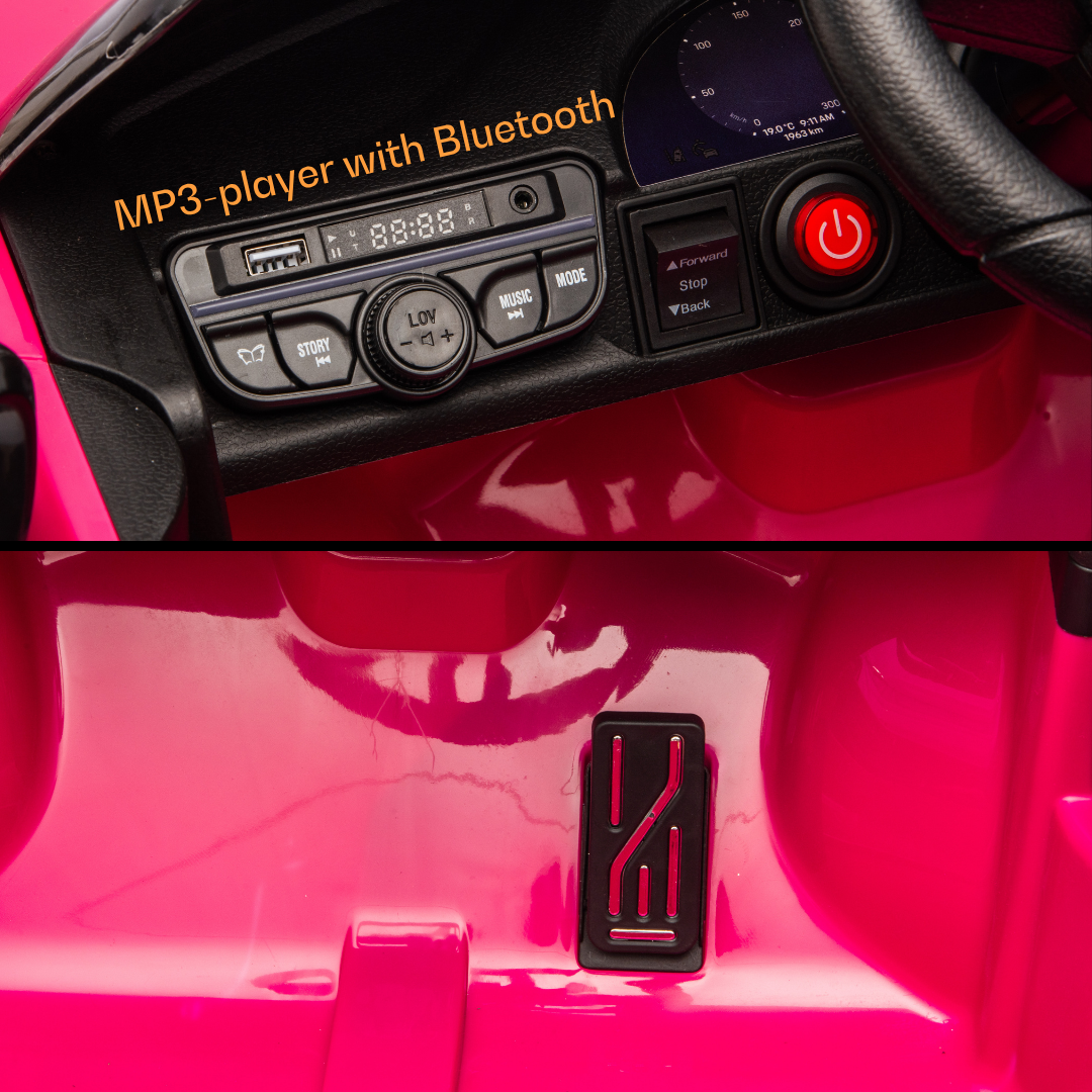 Porsche Macan Turbo - Roze