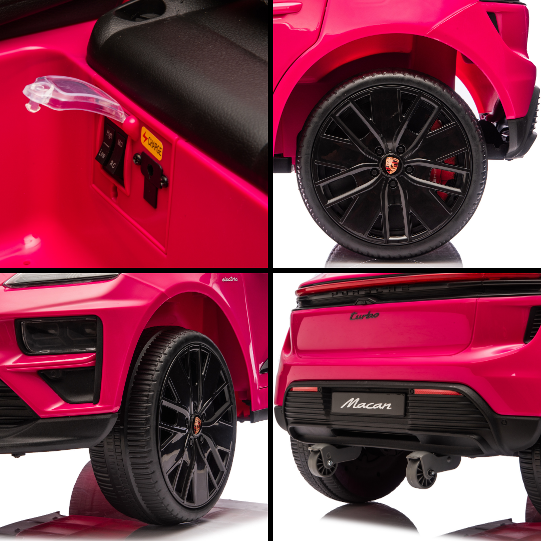 Porsche Macan Turbo - Roze