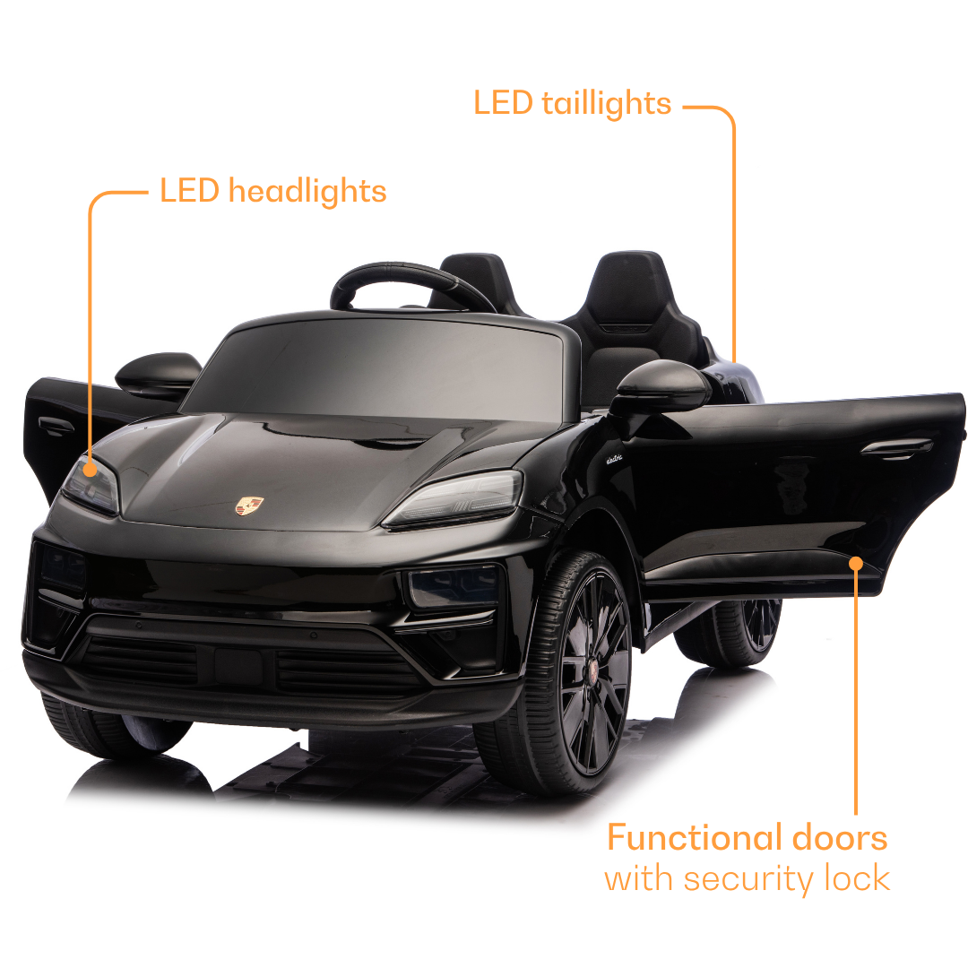 Porsche Macan Turbo - Lak zwart