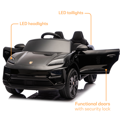 Porsche Macan Turbo - Lak zwart