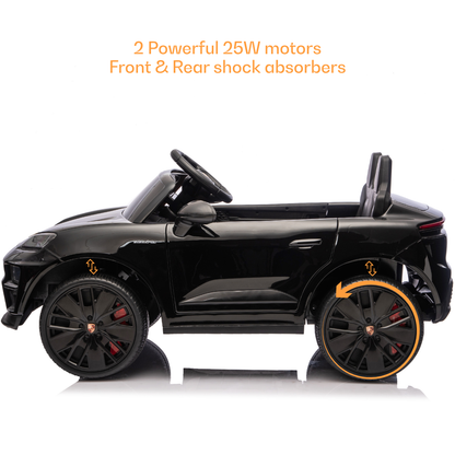 Porsche Macan Turbo - Lak zwart