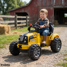 Kijana Kingdom Tractor - Yellow